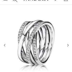 Pandora entwined ring